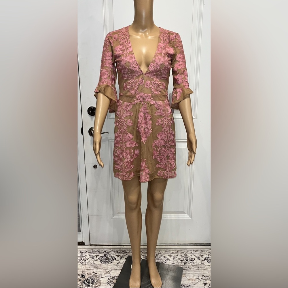 Freepeople For Love & Lemons Pretty Floral Mini